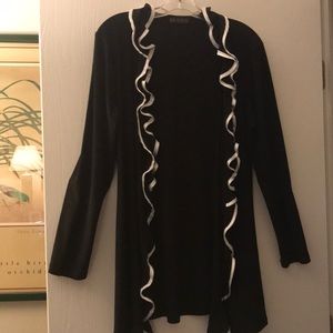 Great Black trimmed in white cover up.